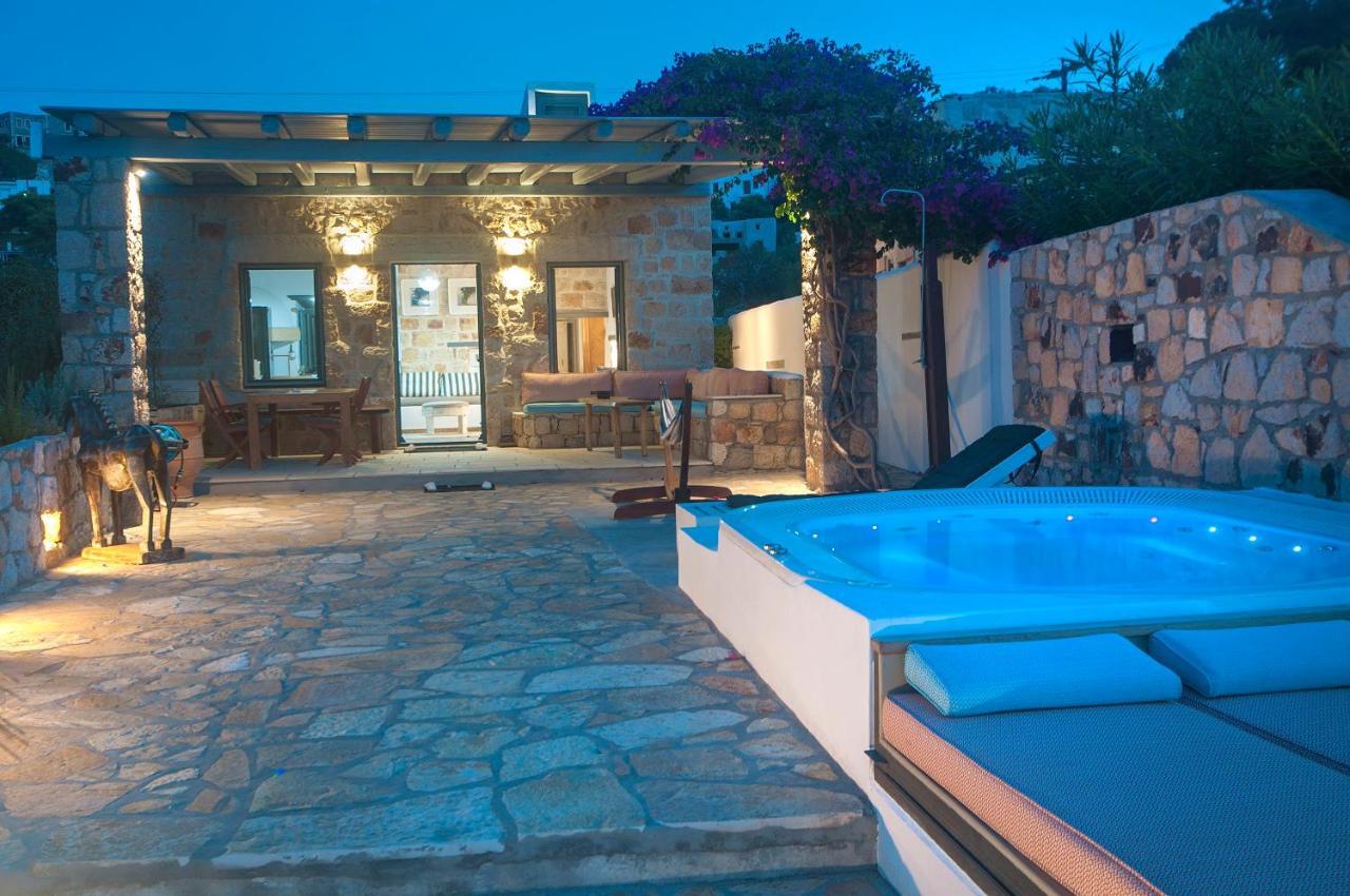 Patmos Exclusive Villas Скала Экстерьер фото