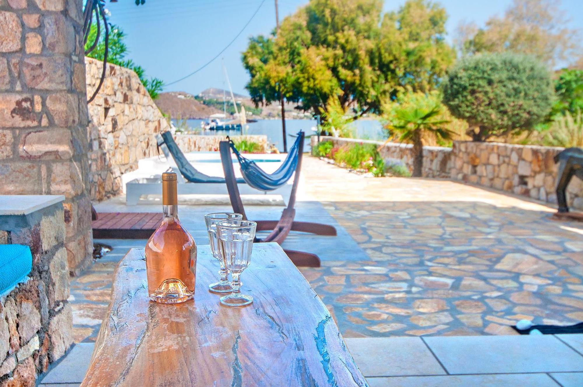 Patmos Exclusive Villas Скала Номер фото